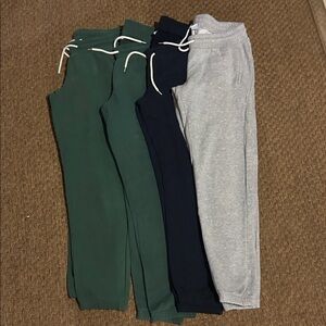 MaternityJogger Pants Set - 2 Green, navy blue, Gray